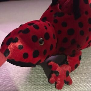 Playful Red and Black Polka Dot Mini Bag